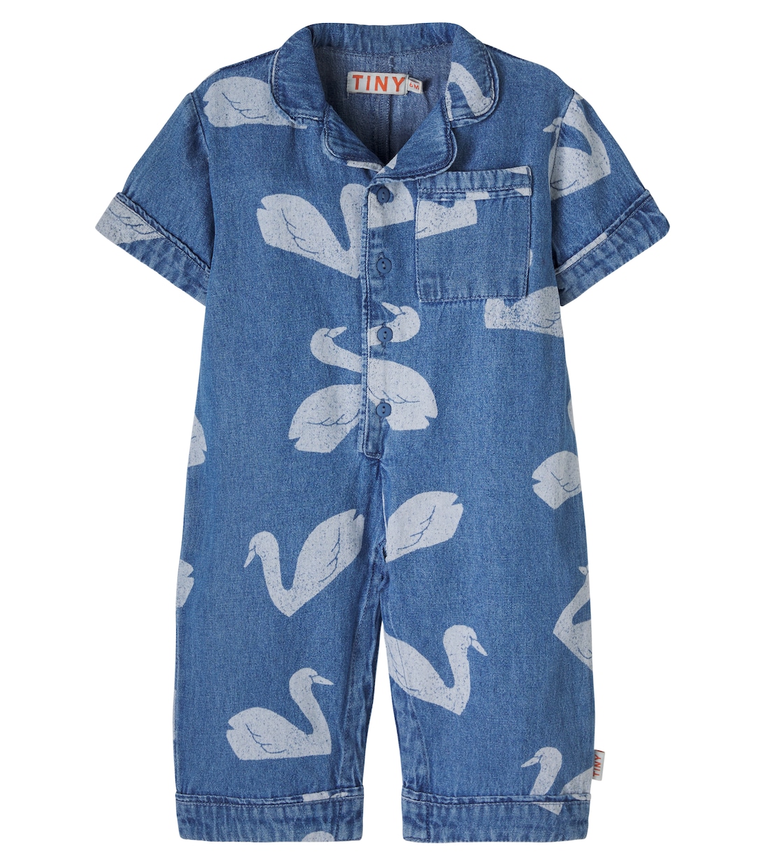 Baby - Salopette di jeans Big Swans | Tinycottons