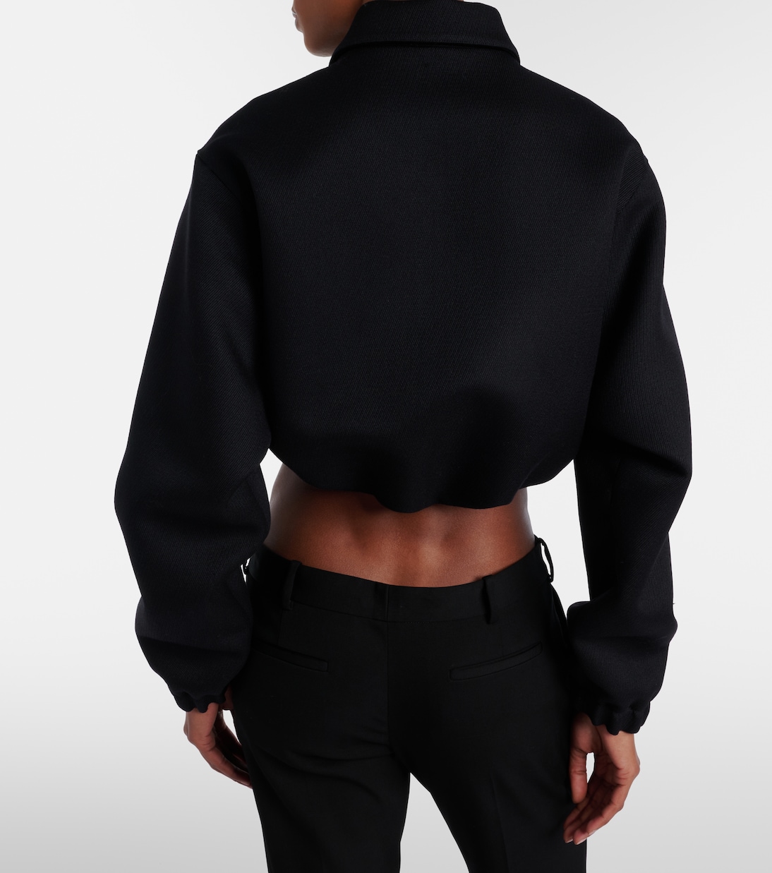 Cropped blouson jacket | Balenciaga