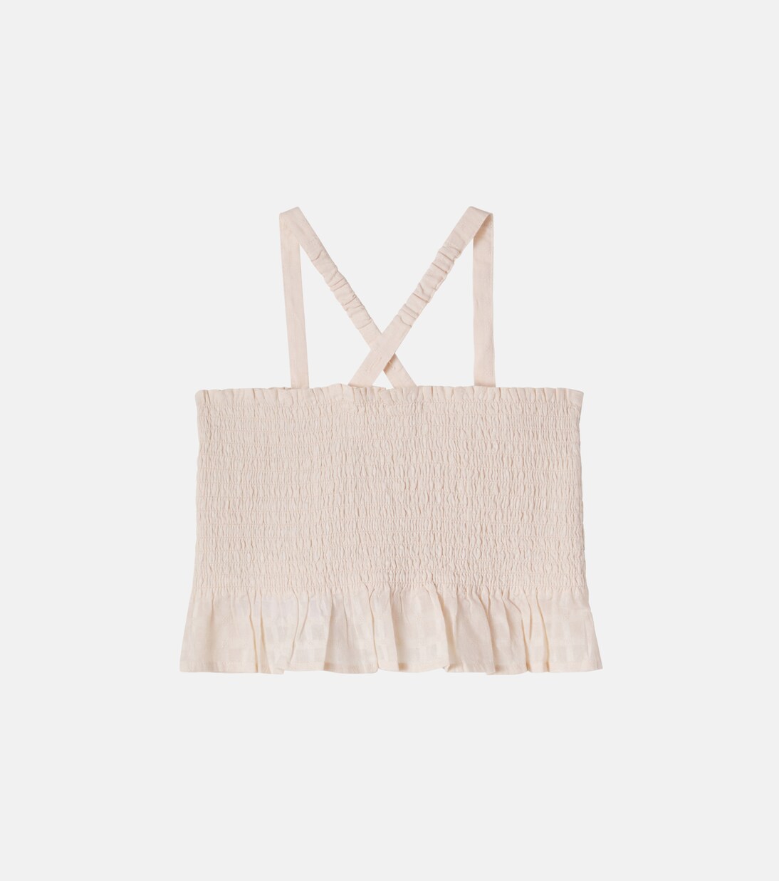 Florentina smocked cotton top | Louise Misha