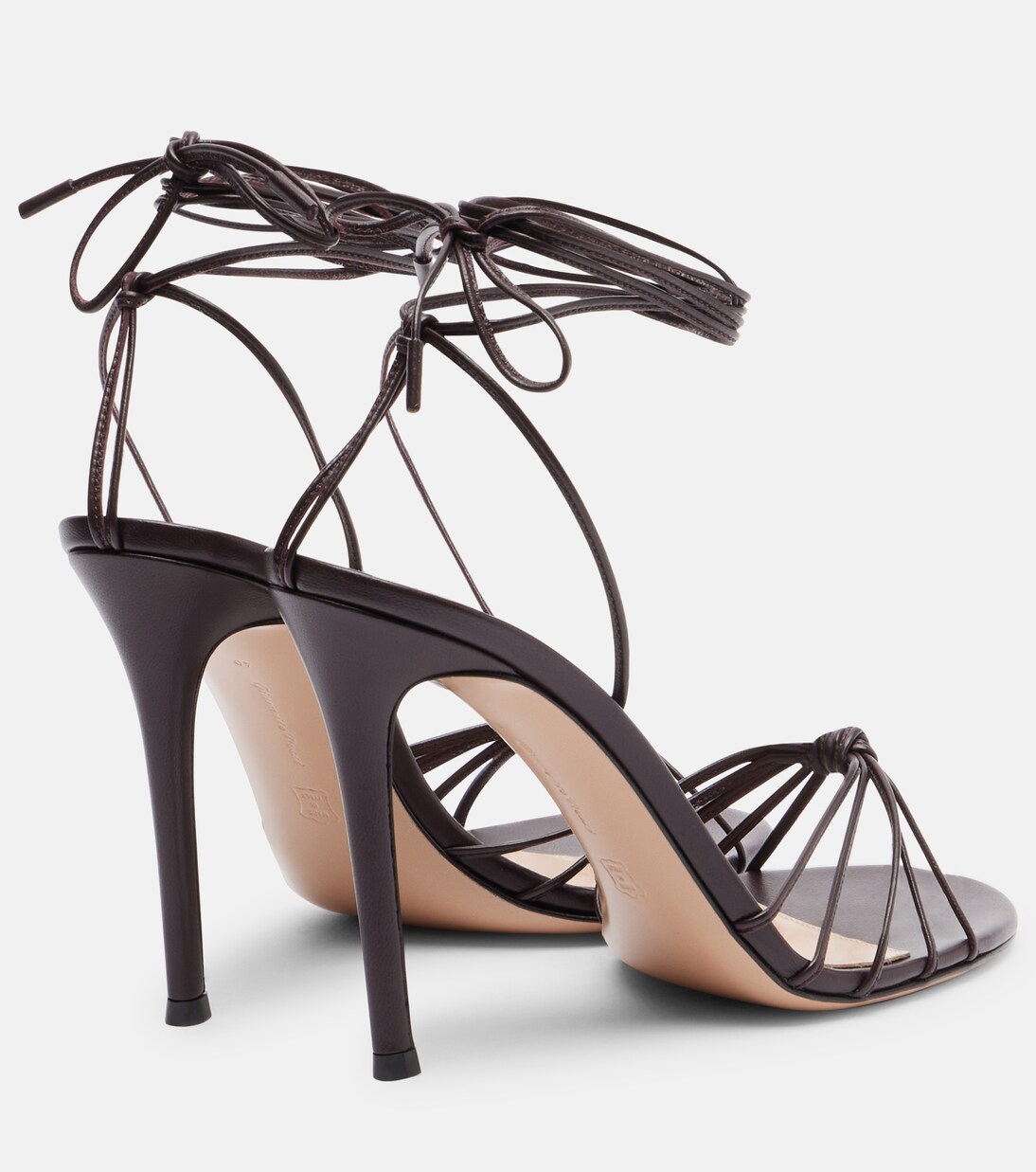 105 leather slingback sandals | Gianvito Rossi