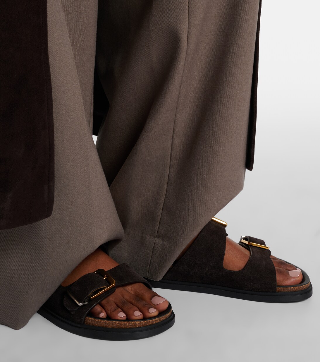 Mules en daim | The Row