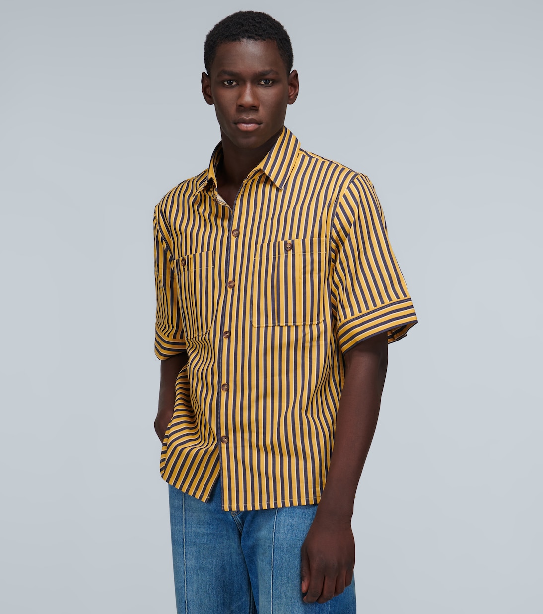 Camicia a maniche corte a righe | King & Tuckfield