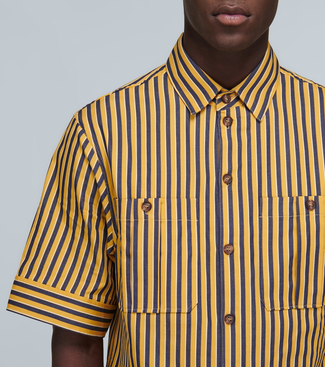 Camicia a maniche corte a righe | King & Tuckfield