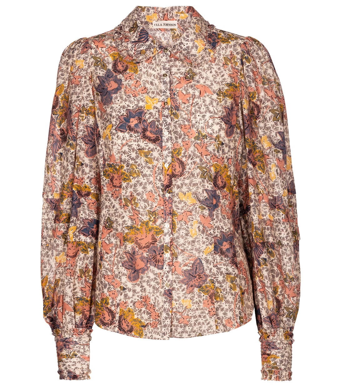 Blusa Circe a stampa in misto cotone | Ulla Johnson
