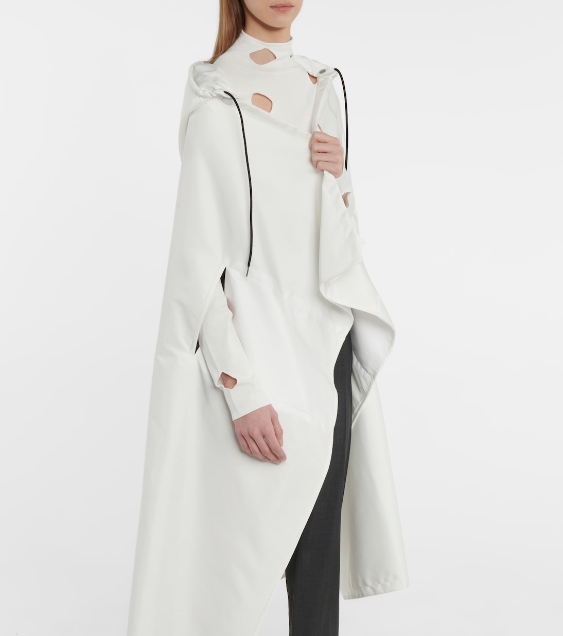 Mantella in gabardine Re-Nylon | Prada