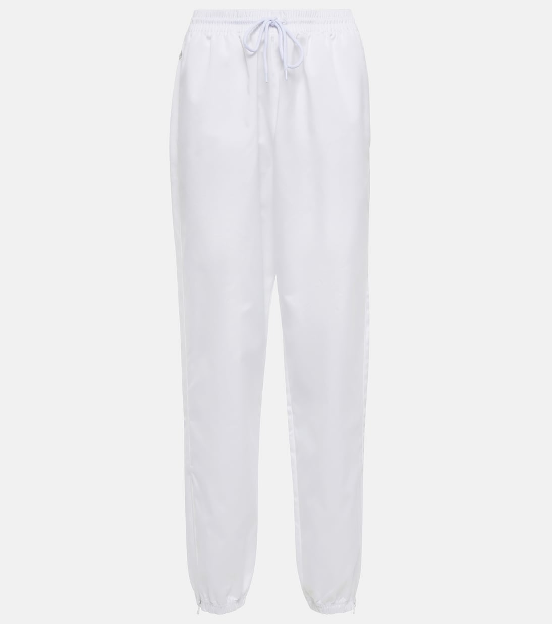 Zip-cuff high-rise sweatpants | Wardrobe.NYC