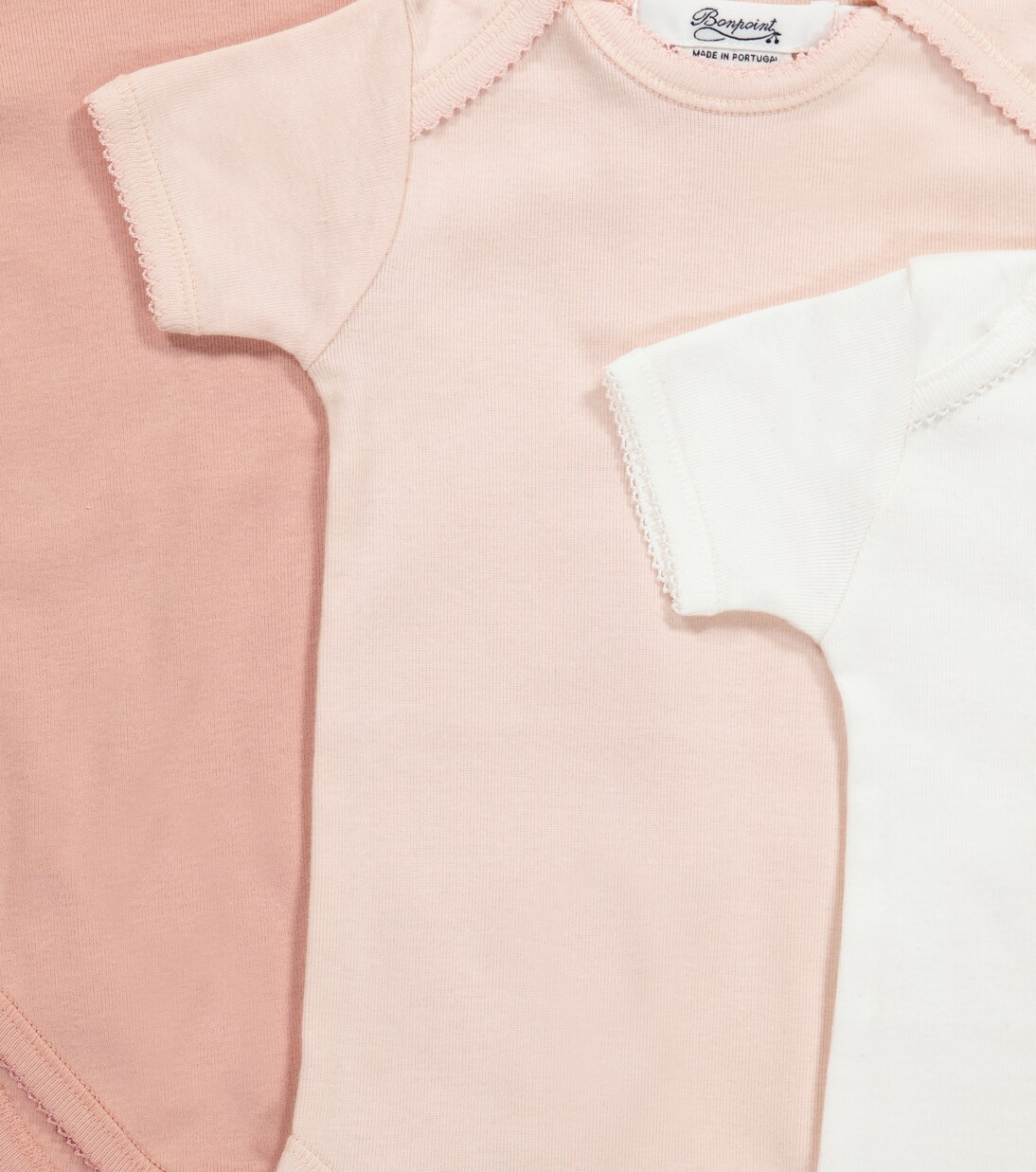 Baby set of 3 cotton bodysuits | Bonpoint