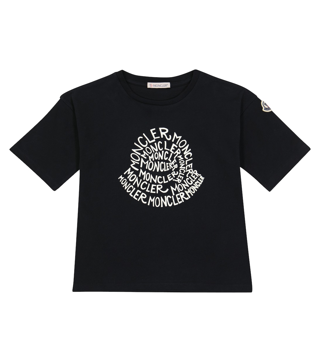 T-shirt in cotone con stampa | Moncler Enfant