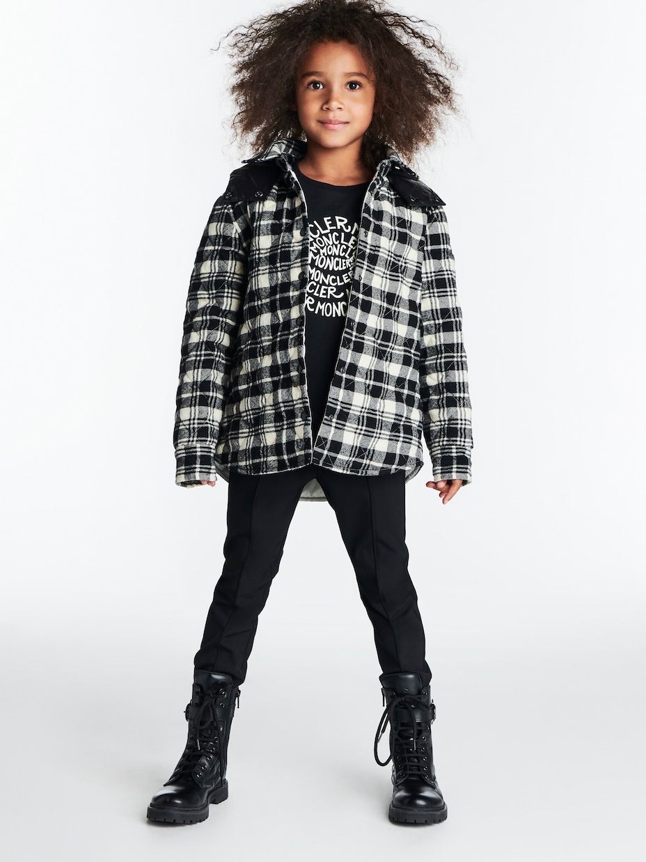 T-shirt in cotone con stampa | Moncler Enfant