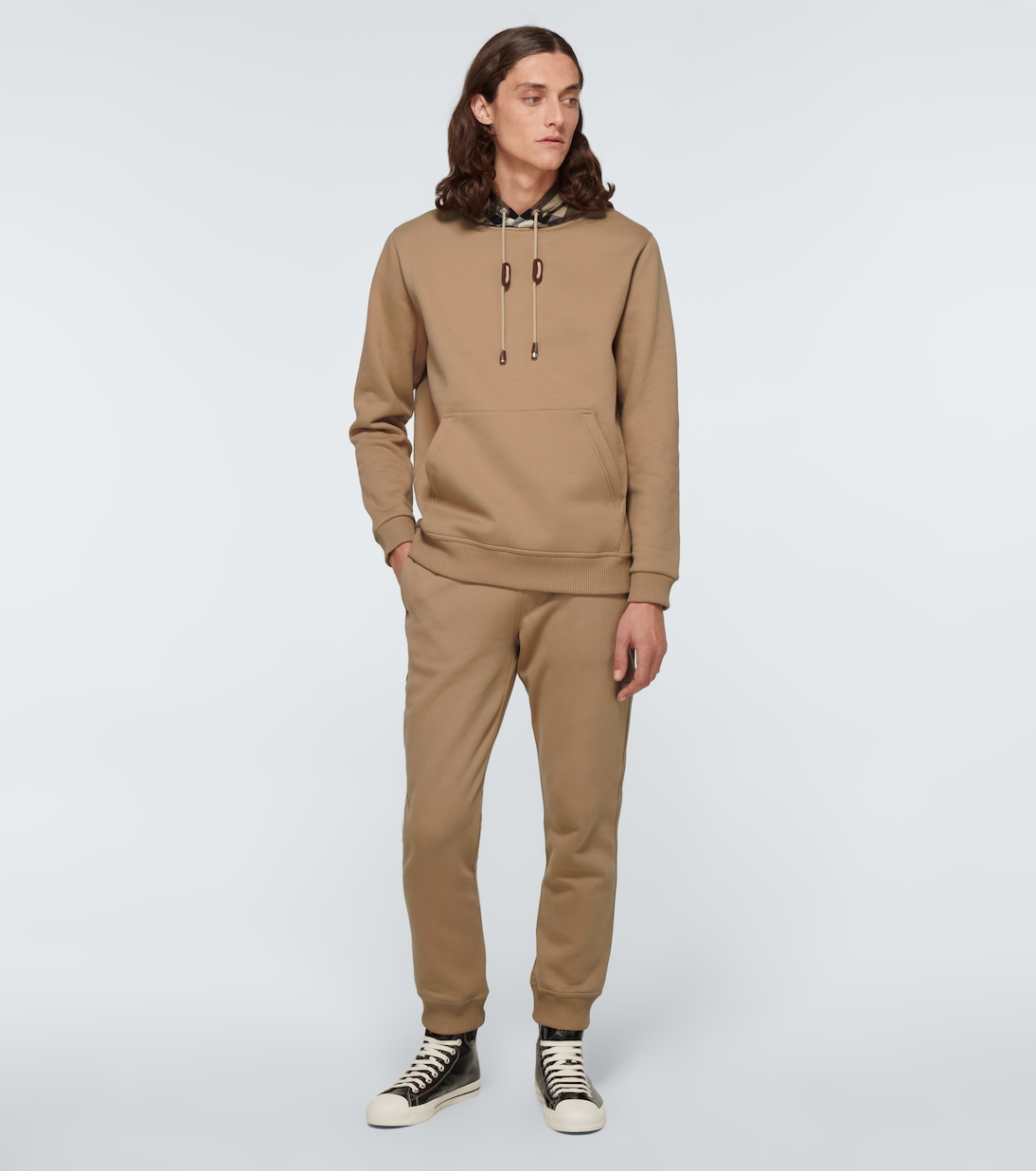 Giacca Burberry Check in misto cotone | Burberry