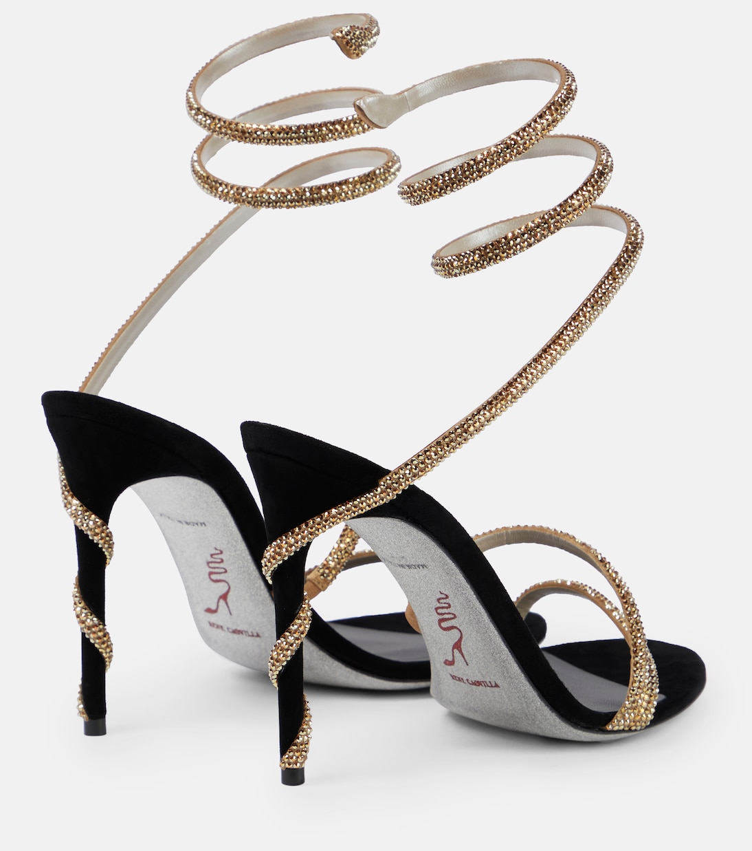 Margot embellished suede sandals | Rene Caovilla