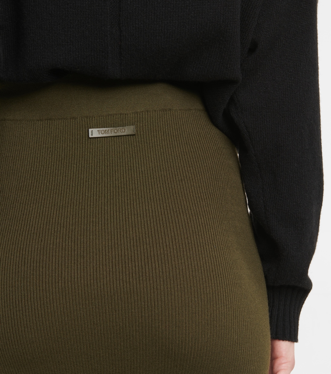 Falda midi en mezcla de cachemir | Tom Ford