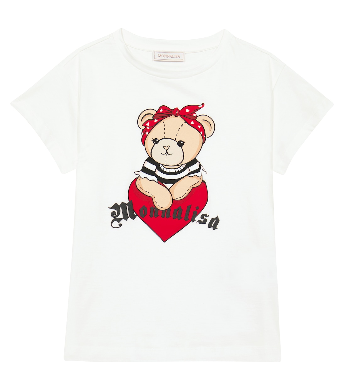 T-shirt in cotone con stampa | Monnalisa