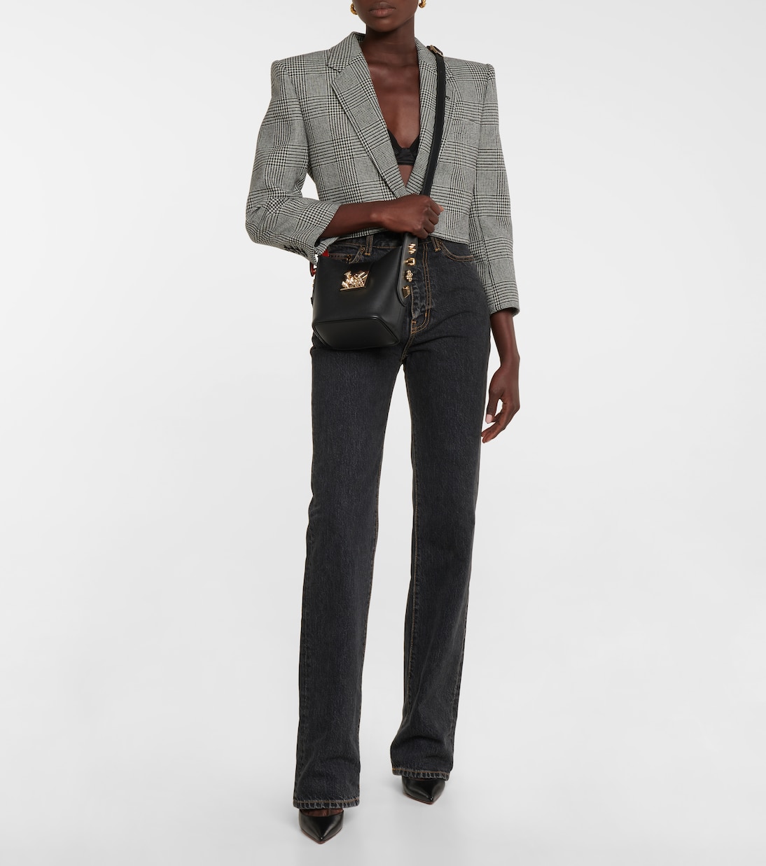 Secchiello Carasky Mini in pelle | Christian Louboutin