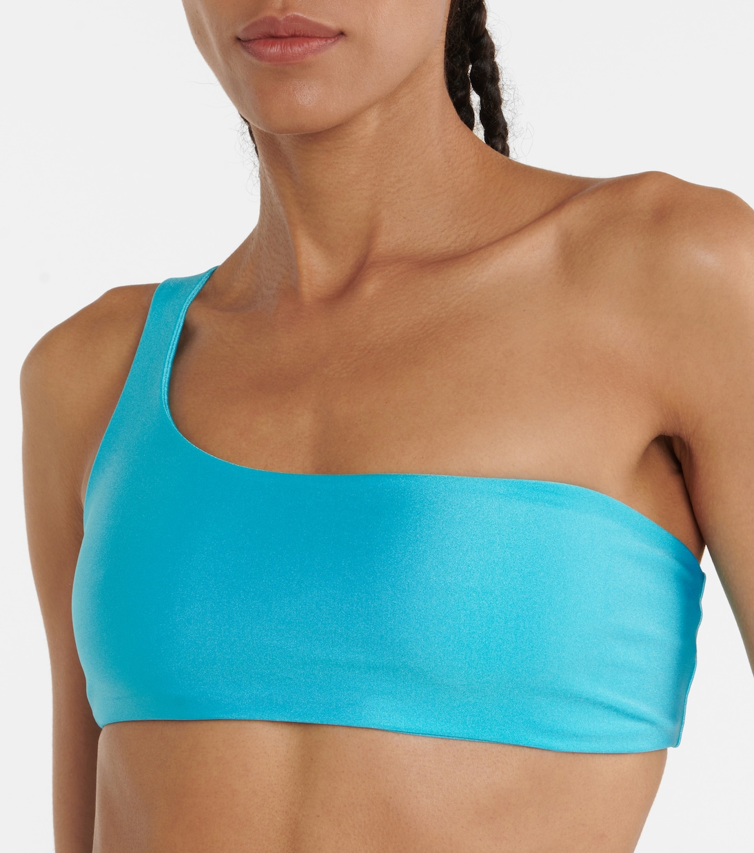 Apex one-shoulder bikini top | Jade Swim