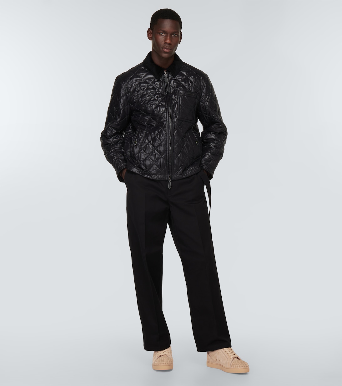 Louis Junior suede sneakers | Christian Louboutin