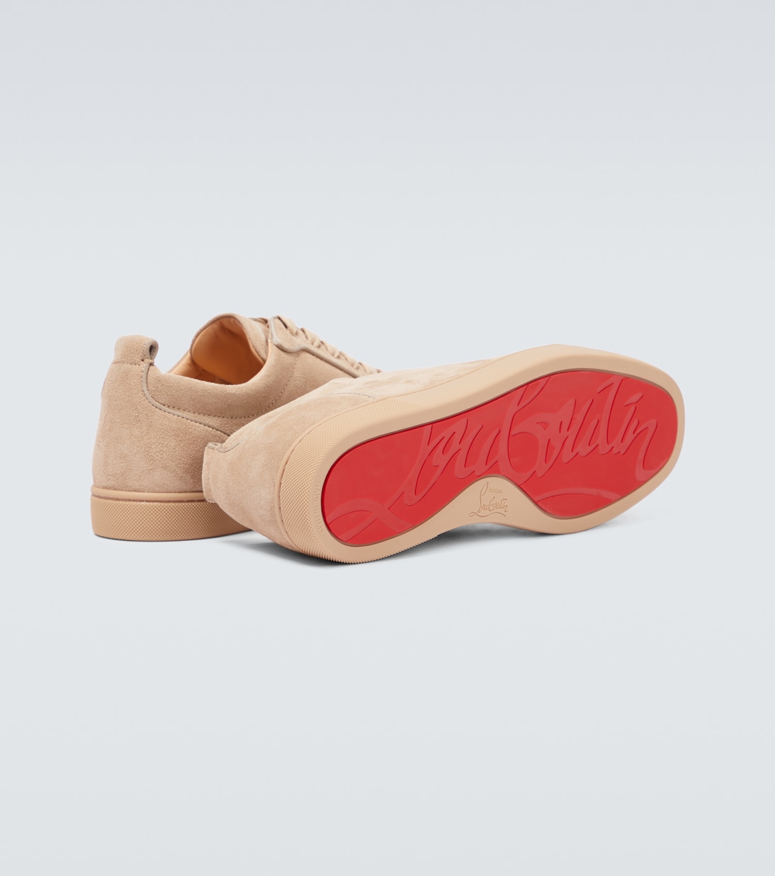 Louis Junior suede sneakers | Christian Louboutin