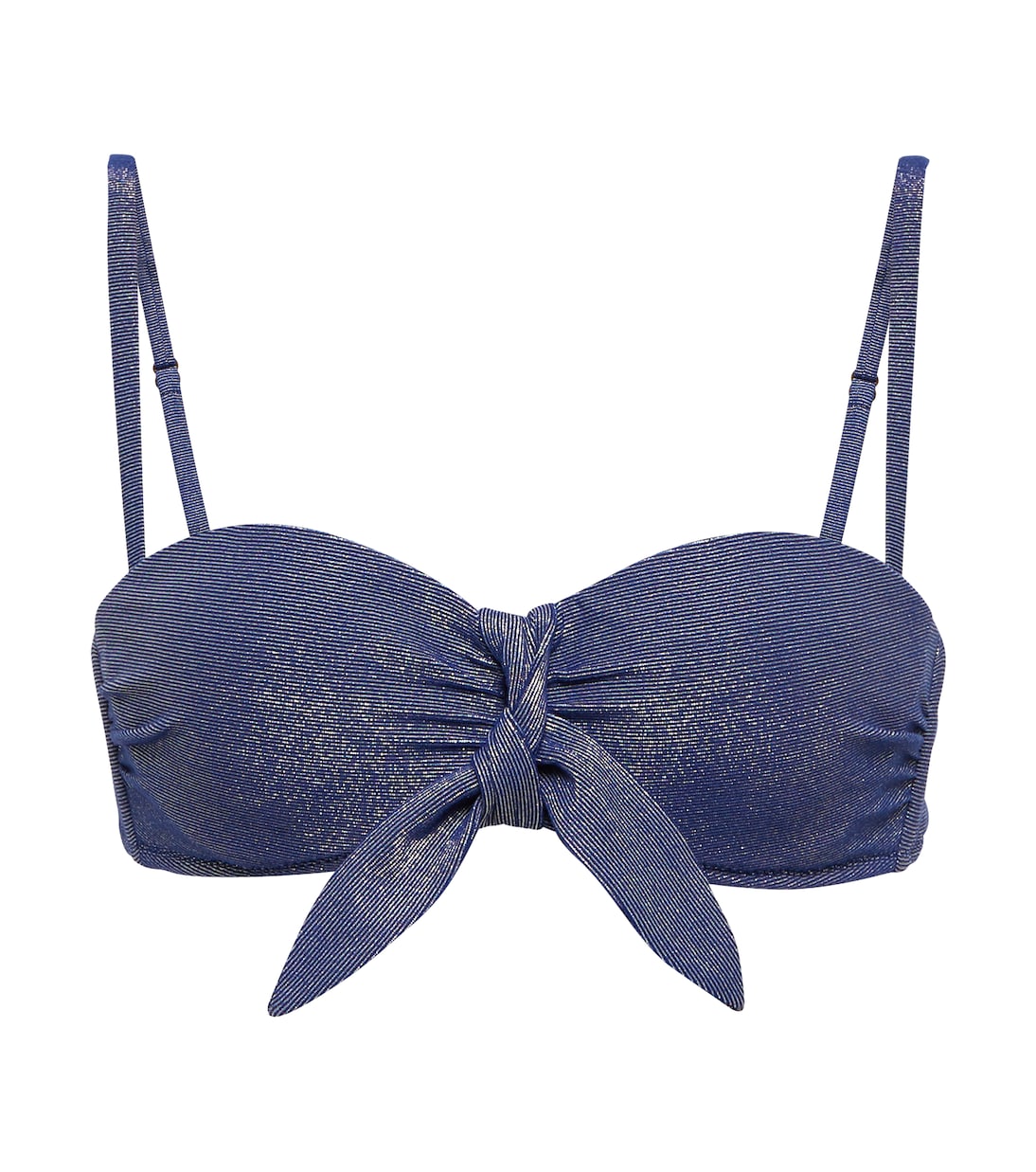 Top de bikini bandeau de rayas | Heidi Klein