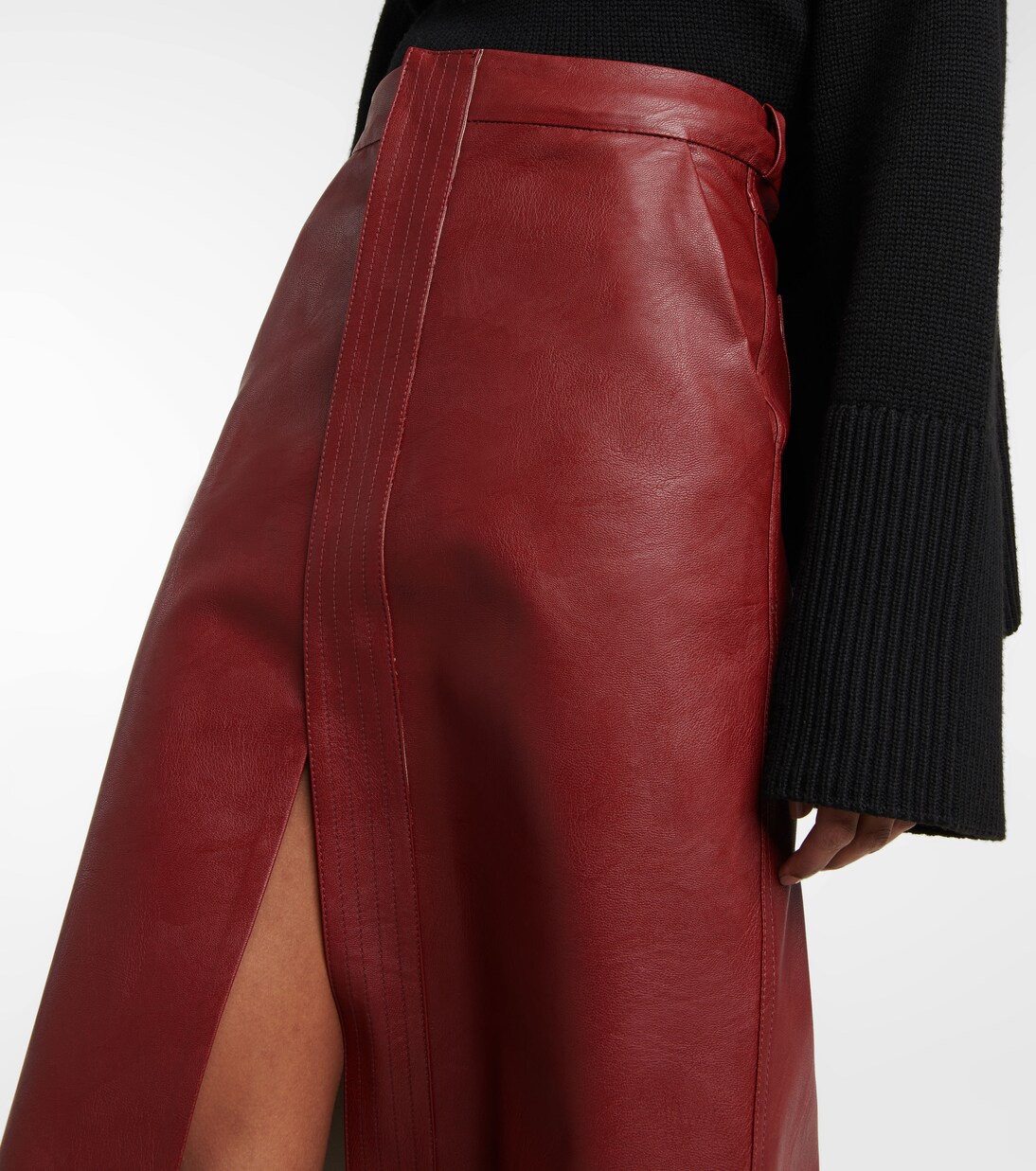 Gonna midi in similpelle | Stella McCartney