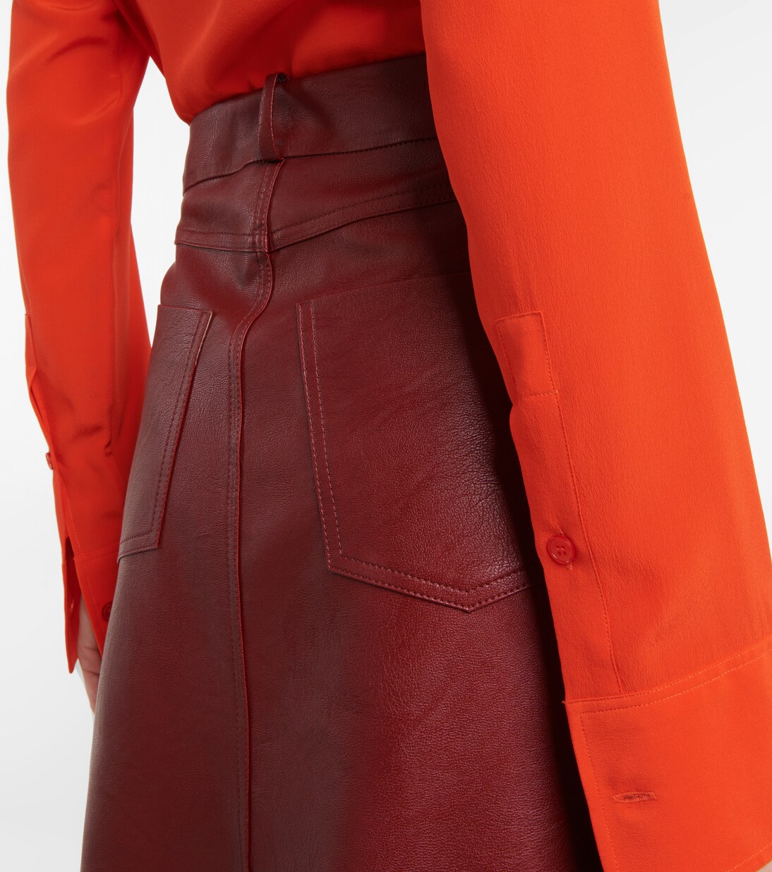 Gonna midi in similpelle | Stella McCartney