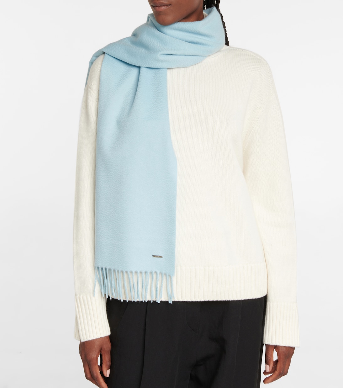 Scialle in cashmere LORO PIANA per stile giovanile e moderno