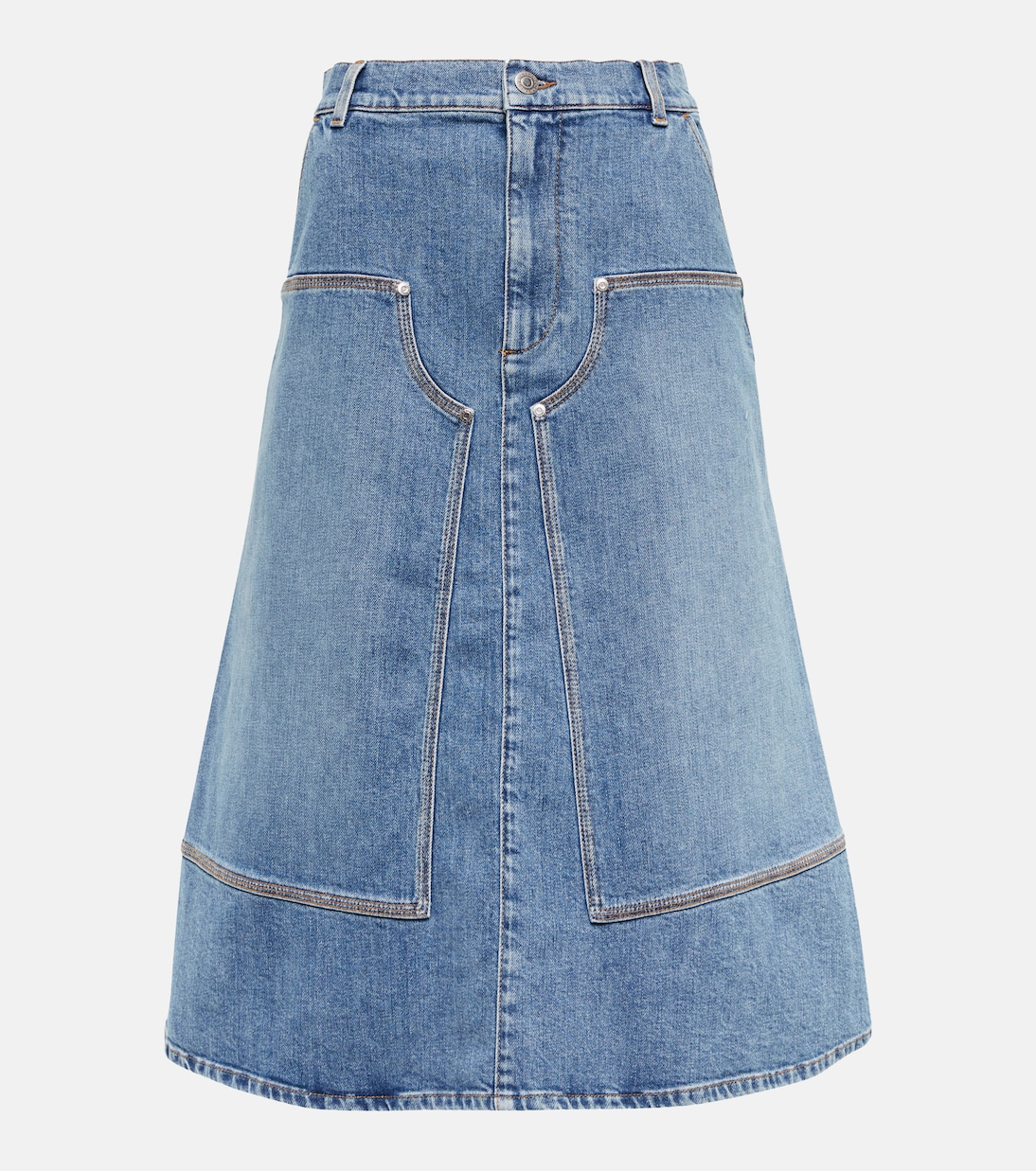 Falda midi vaquera | Stella McCartney