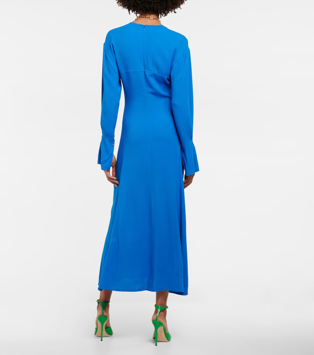Midikleid aus Cady | Victoria Beckham