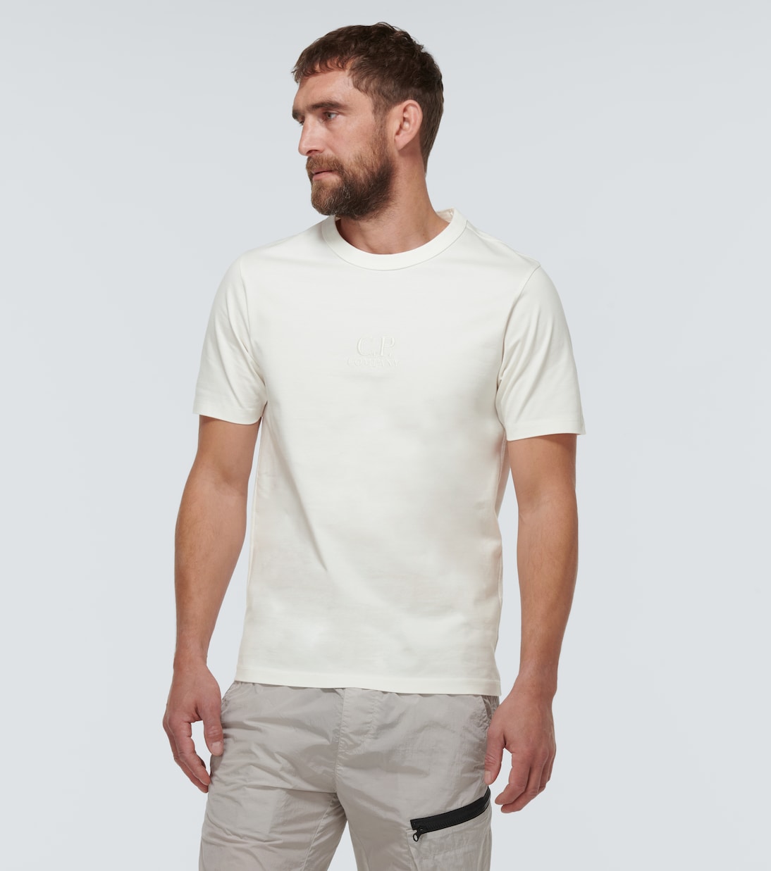 Camiseta de algodón con logo | C.P. Company
