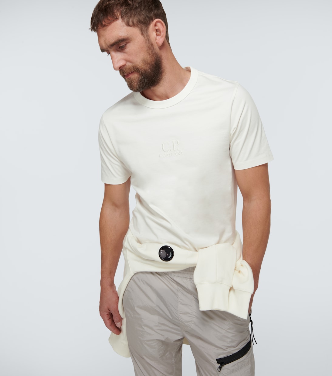 Camiseta de algodón con logo | C.P. Company