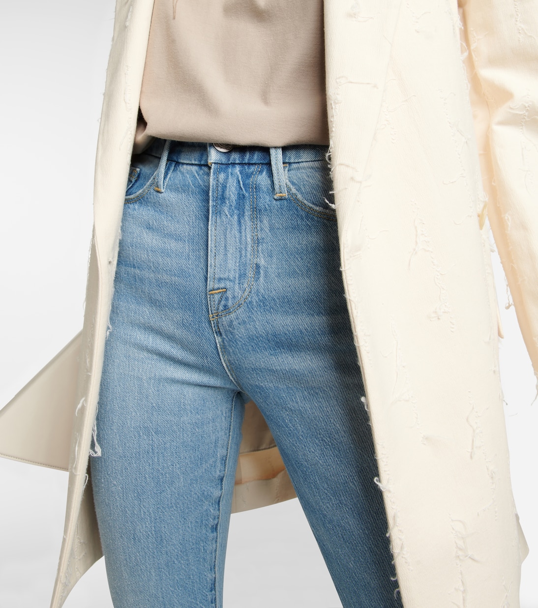 Le Super High Rise Mini Boot jeans | Frame