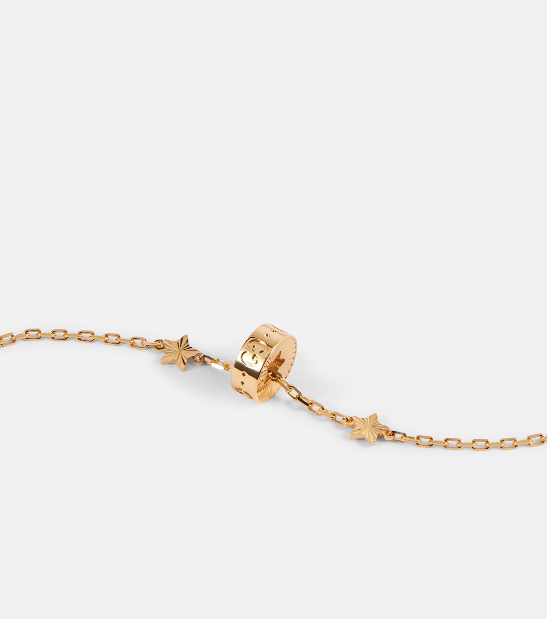 Bracciale in oro giallo 18kt GUCCI Icon Star per giovani alla moda