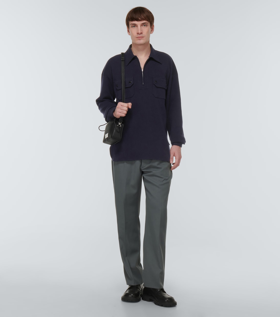 Sweat-shirt Utility en coton et laine mélangés | Maison Margiela