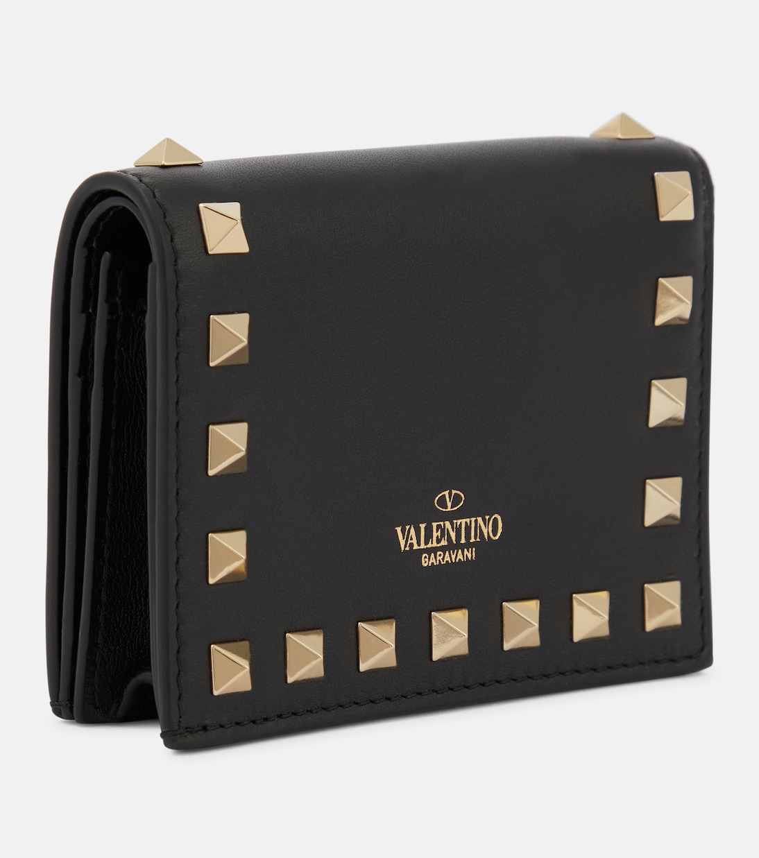 Rockstud Small leather wallet | Valentino Garavani