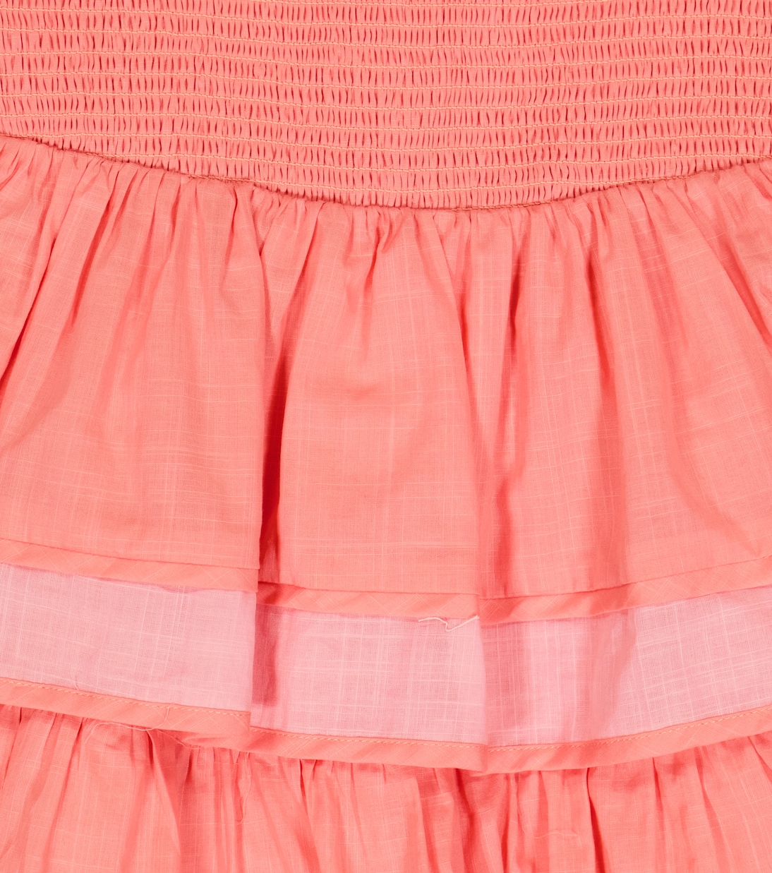 Abito Tiggy in cotone a balze | Zimmermann Kids