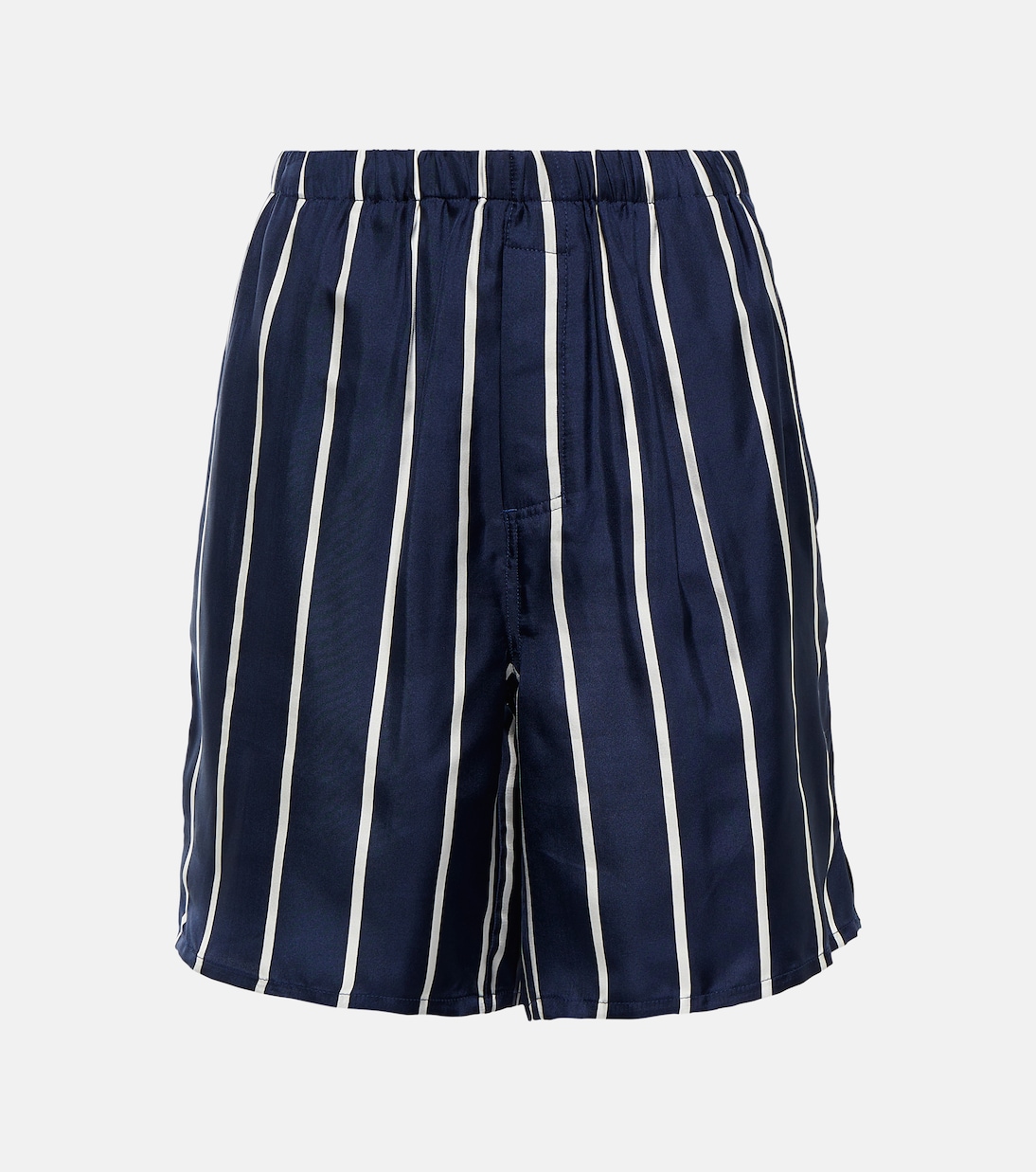 Shorts in seta a righe | Ami Paris