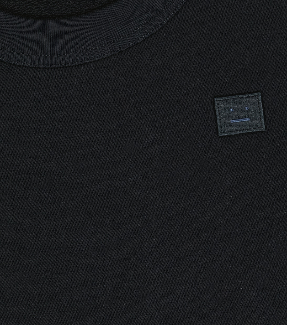 Cotton sweatshirt in black - Acne Studios Kids | Mytheresa
