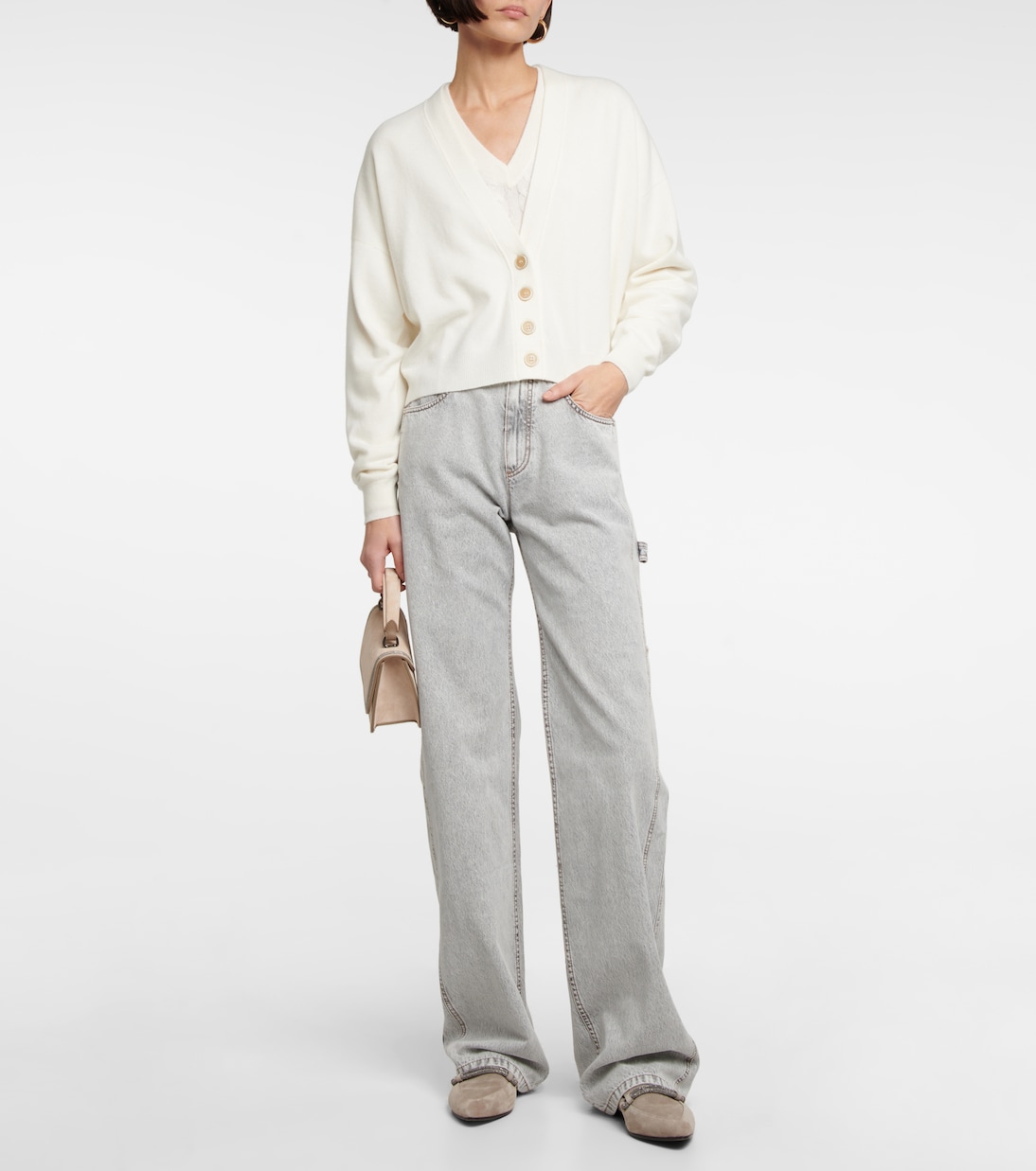 High-Rise Straight Jeans | Brunello Cucinelli