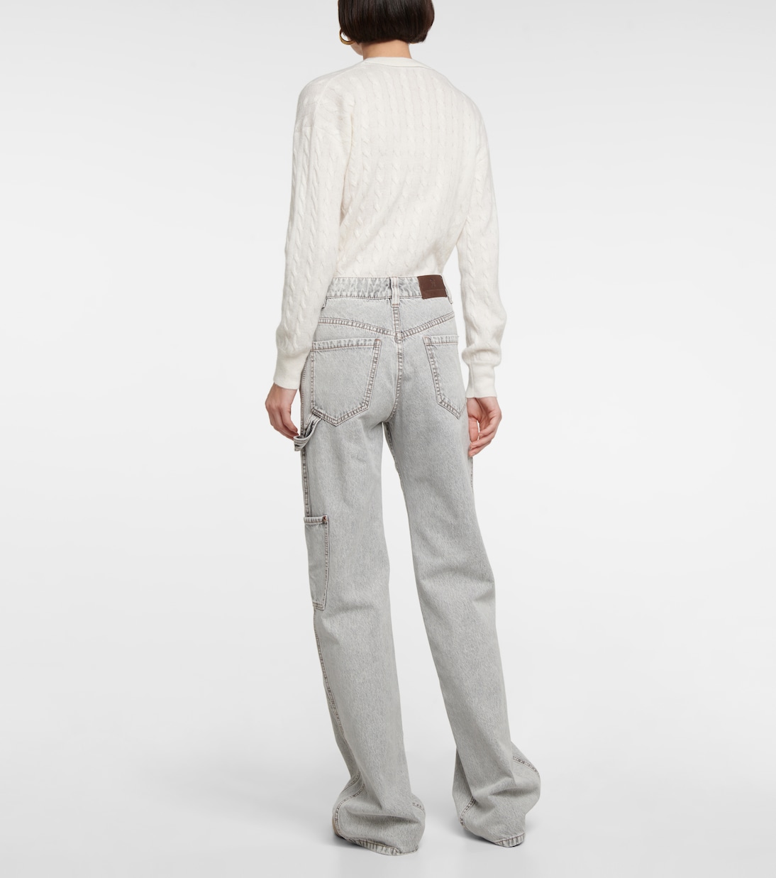 High-Rise Straight Jeans | Brunello Cucinelli