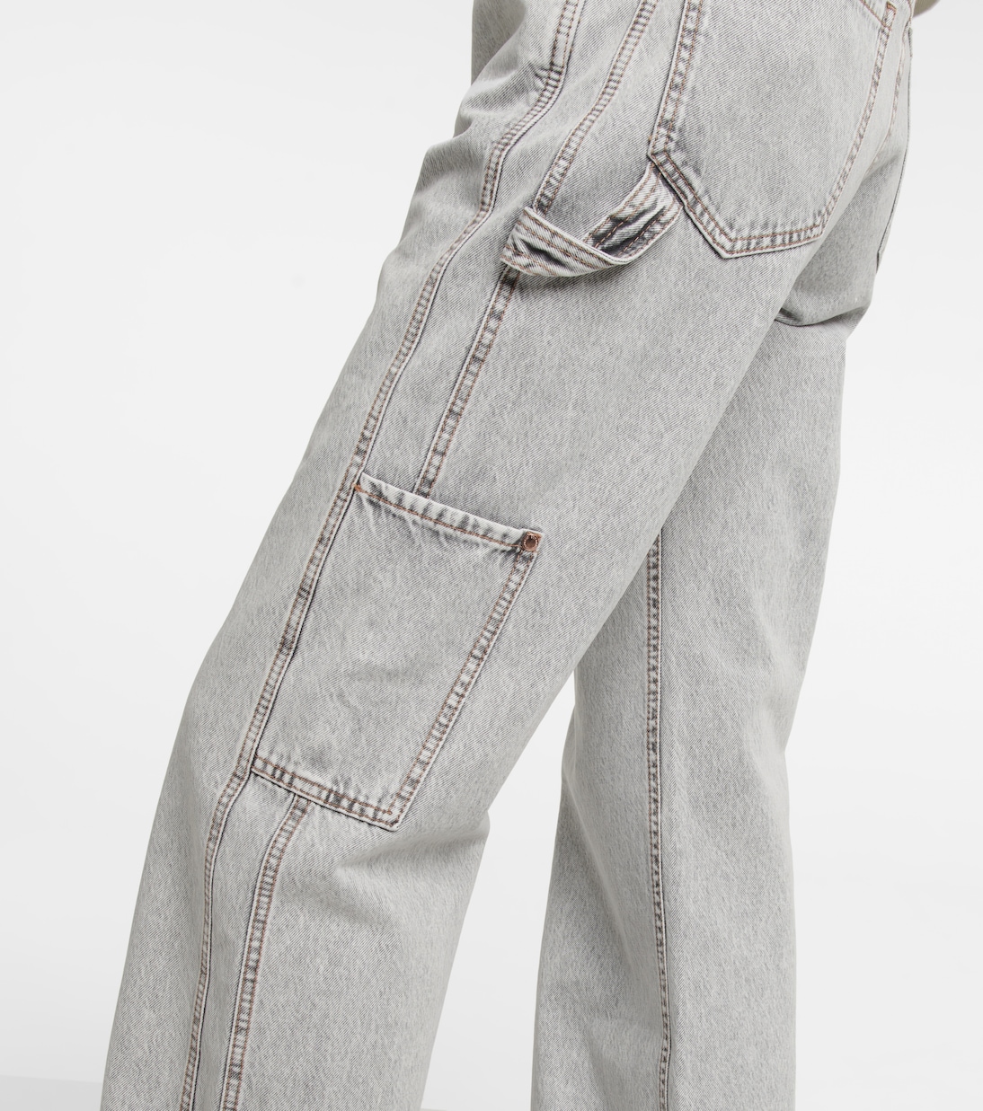 High-Rise Straight Jeans | Brunello Cucinelli