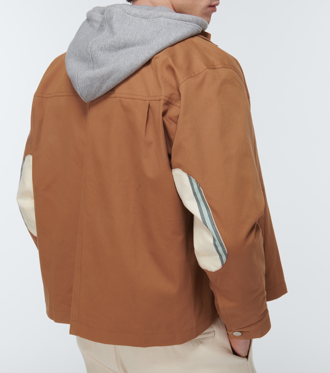 Chaqueta Kharaz en sarga de algodón | Adish