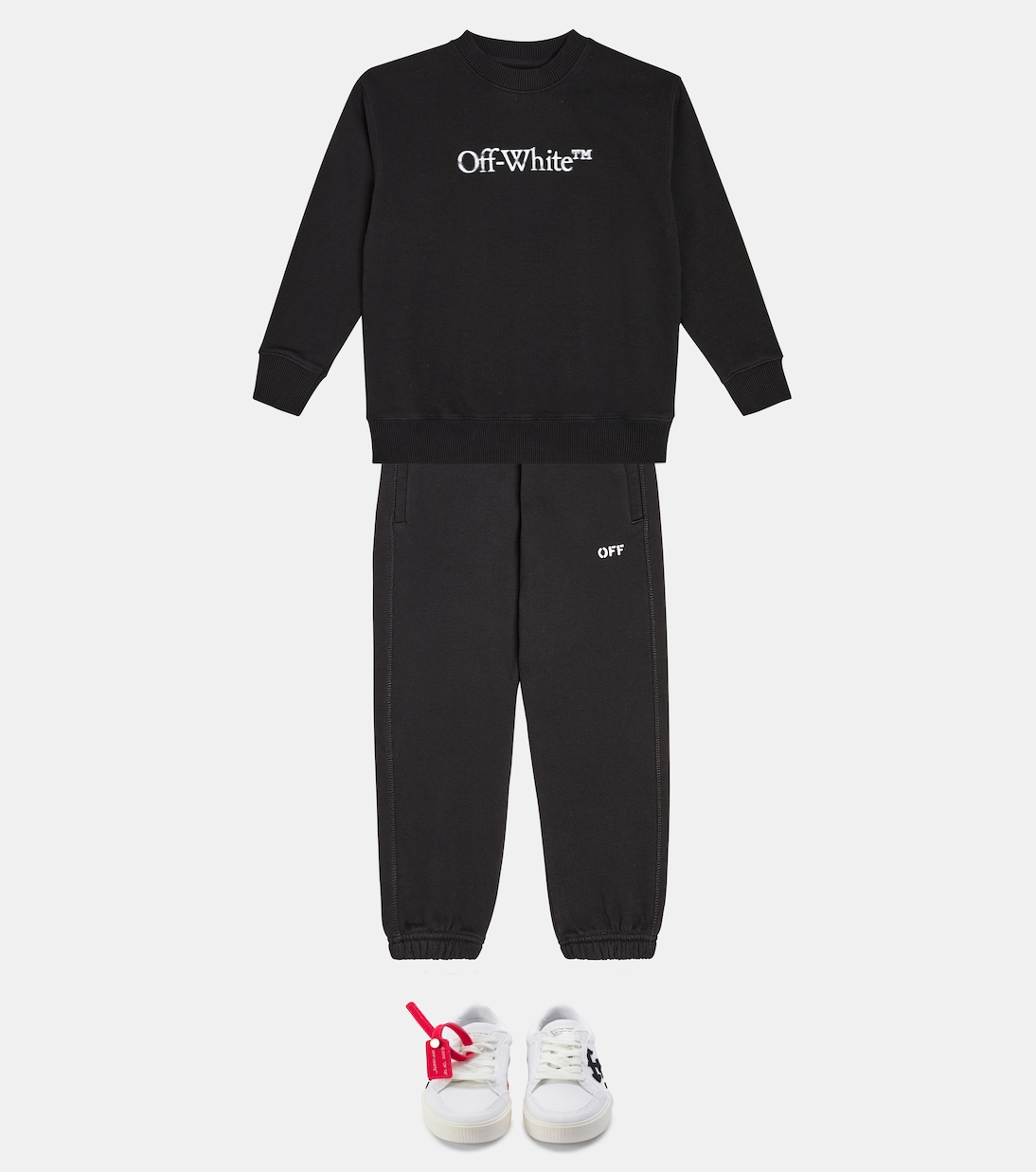 Sneakers Low Vulcanized aus Leder | Off-White Kids