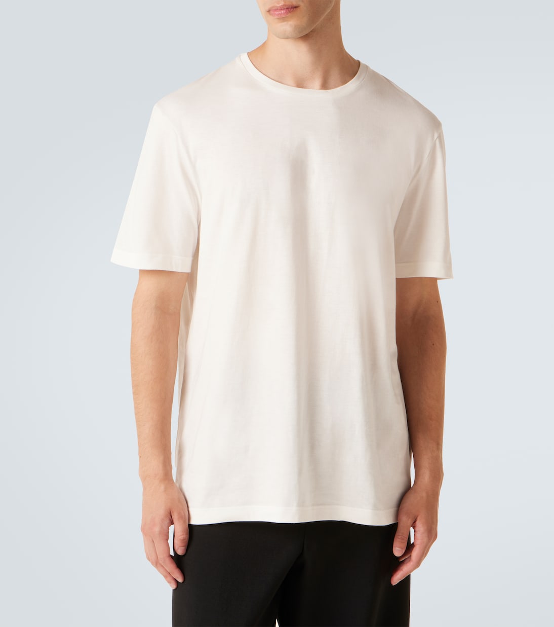 T-shirt Luke in jersey di cotone | The Row