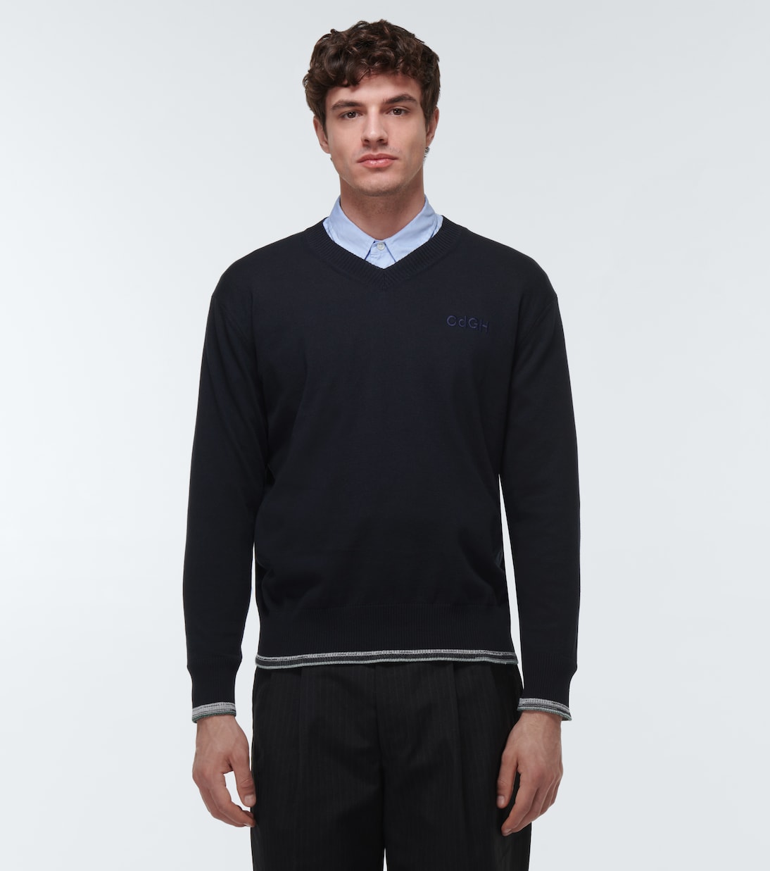 Sudadera de algodón bordada | Comme des Garçons Homme