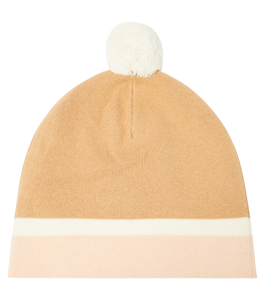 Berretto in cotone e lana con logo | Chloé Kids
