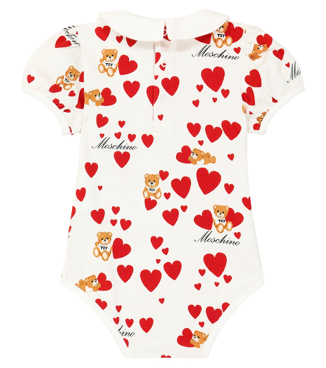 Bebé - set de 2 monos Teddy Bear en jersey de algodón | Moschino Kids
