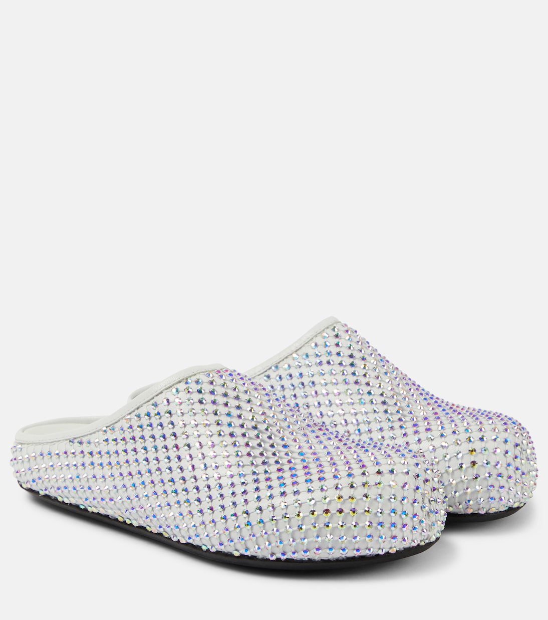 Fussbett Sabot calf hair clogs in white - Marni | Mytheresa Fussbett Sabot calf hair clogs in white - Marni | Mytheresa