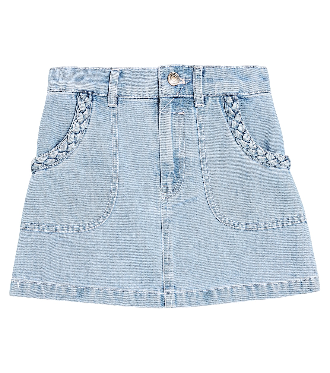 Falda August en denim | Zimmermann Kids