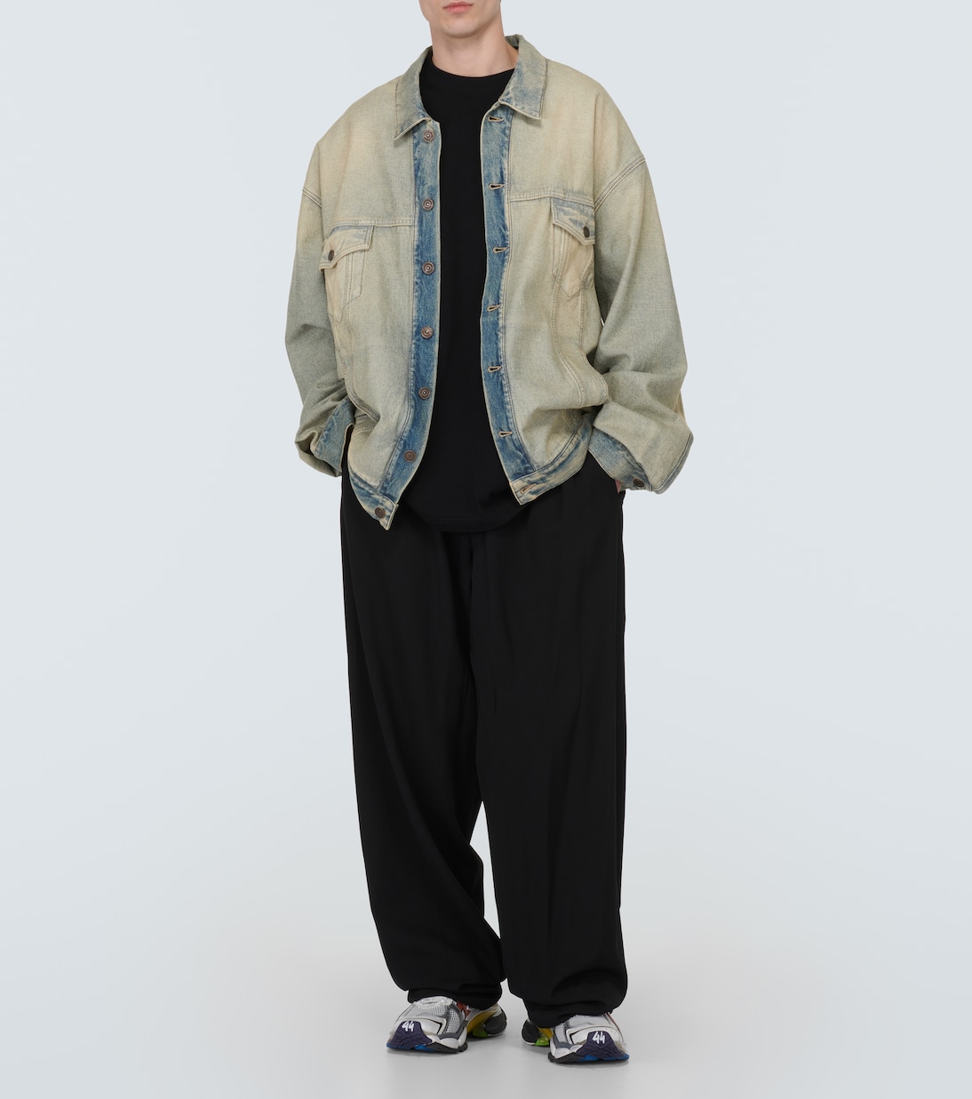 Oversized denim jacket | Balenciaga