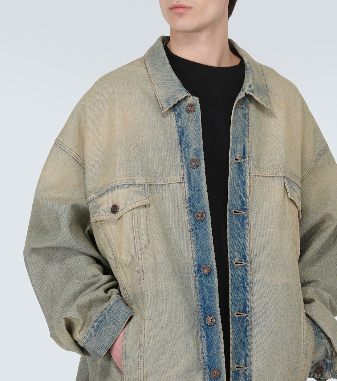 Oversized denim jacket | Balenciaga