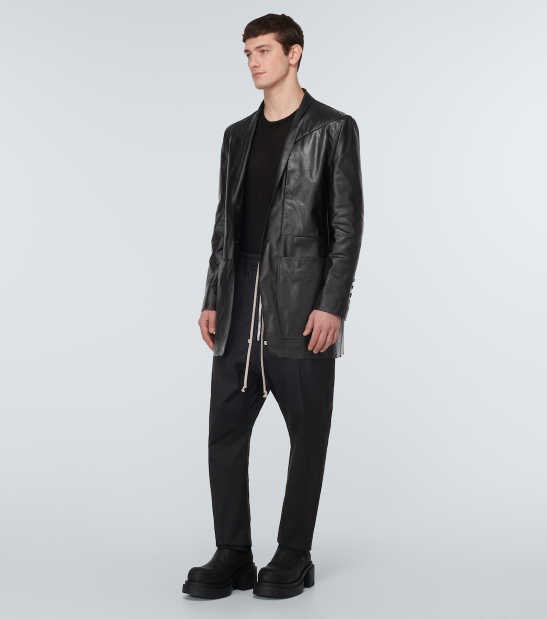 Pantaloni Bela in popeline di misto cotone | Rick Owens
